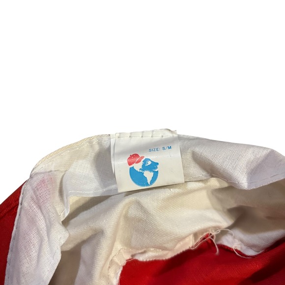 Vintage McNugget Mania Strikes Cap Red White August 1983 Promotional Hat - Picture 6 of 6